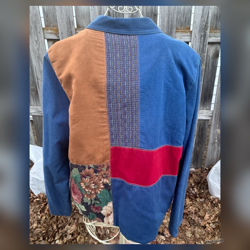 Koret Multicolor Patchwork Jean Jacket - image 3